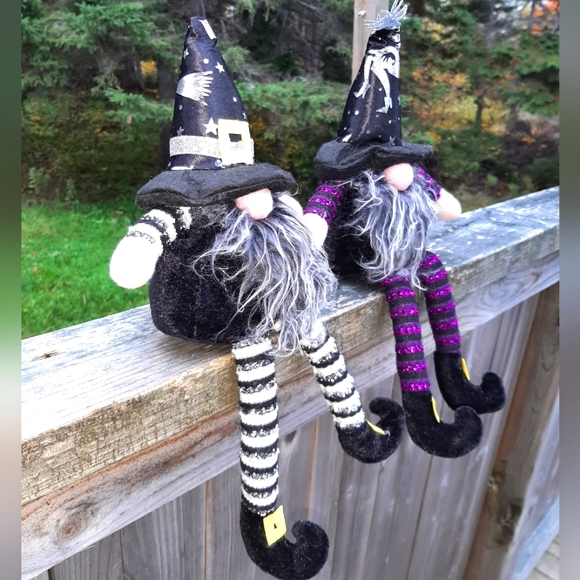 Set of 2 Halloween/Harvest Gnomes NWT - Picture 2 of 7